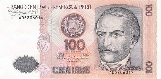 100 Intis 1987